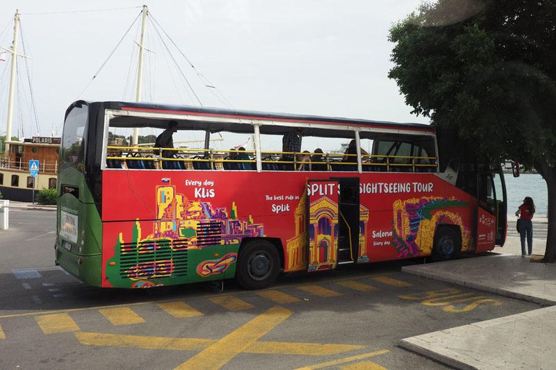 A tour bus