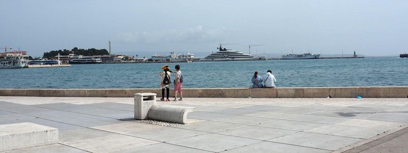 The sea wall