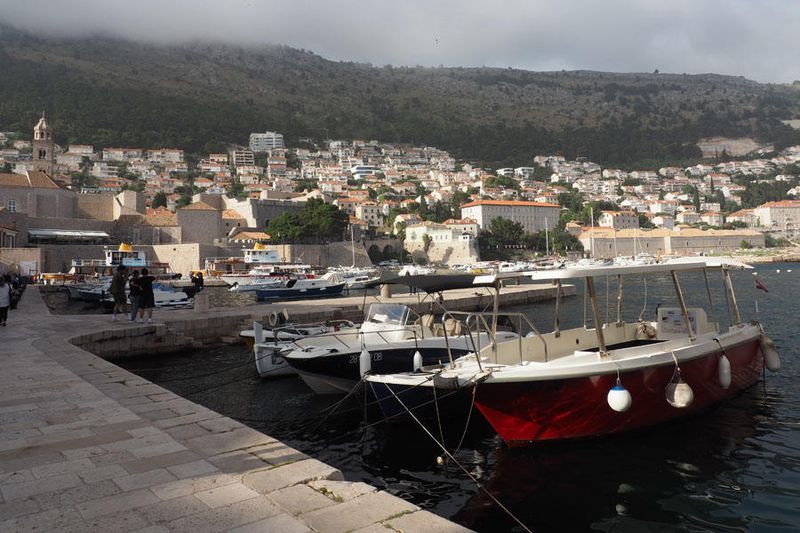 At the harbor in Old Town