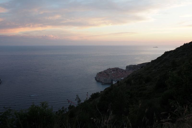 Sunset over the Adriatic