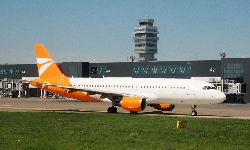 At Belgrade airport