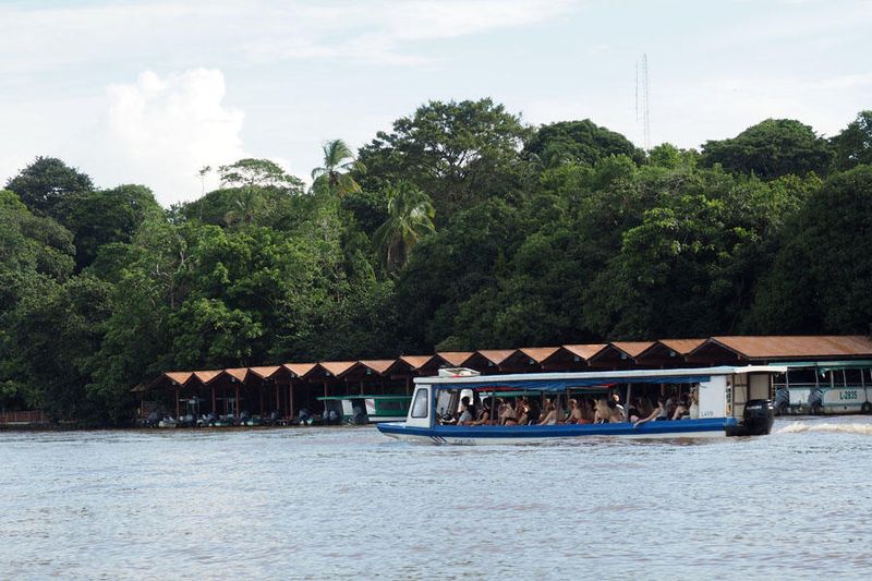 On the waterway next to Tortuguero