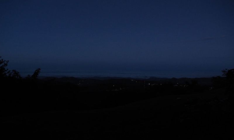 Early morning from the hotel room
