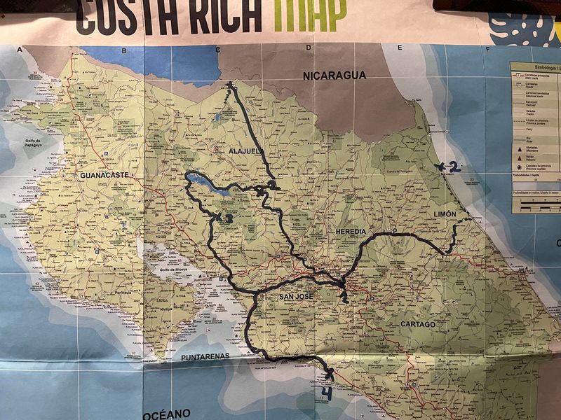 Our route