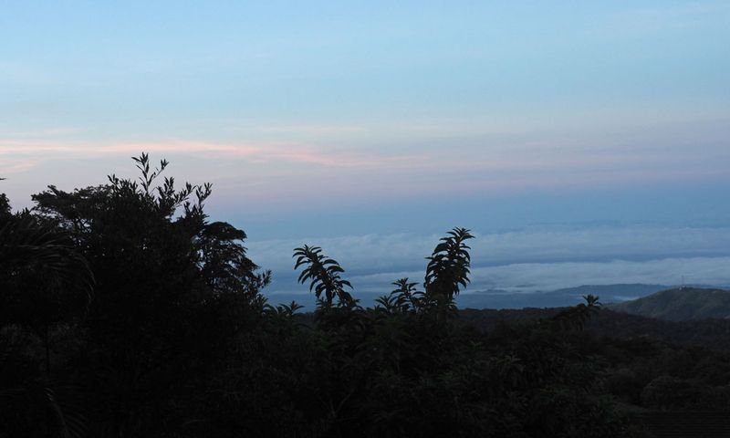 Early morning from the hotel room