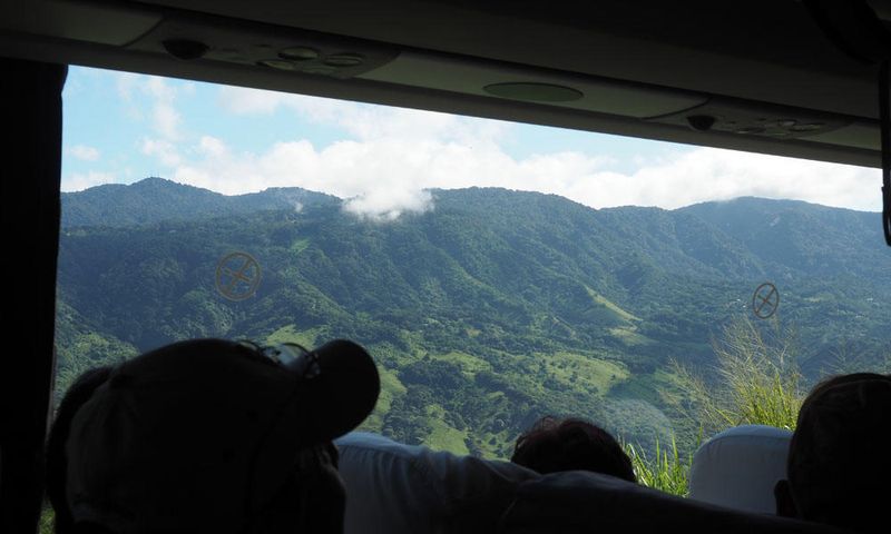 On the way out of Monteverde