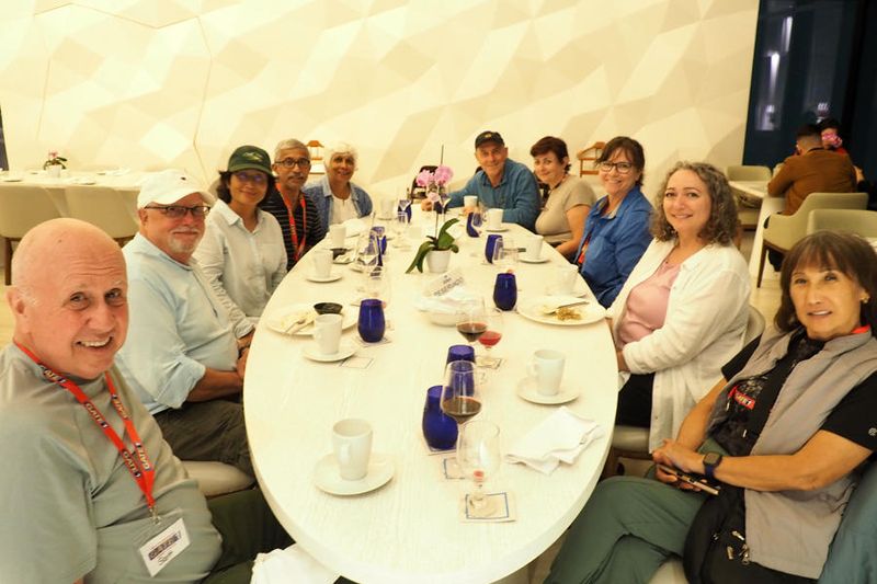 Farewell dinner - second table