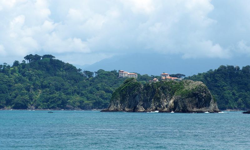 On the shoreline at Manuel Antonio