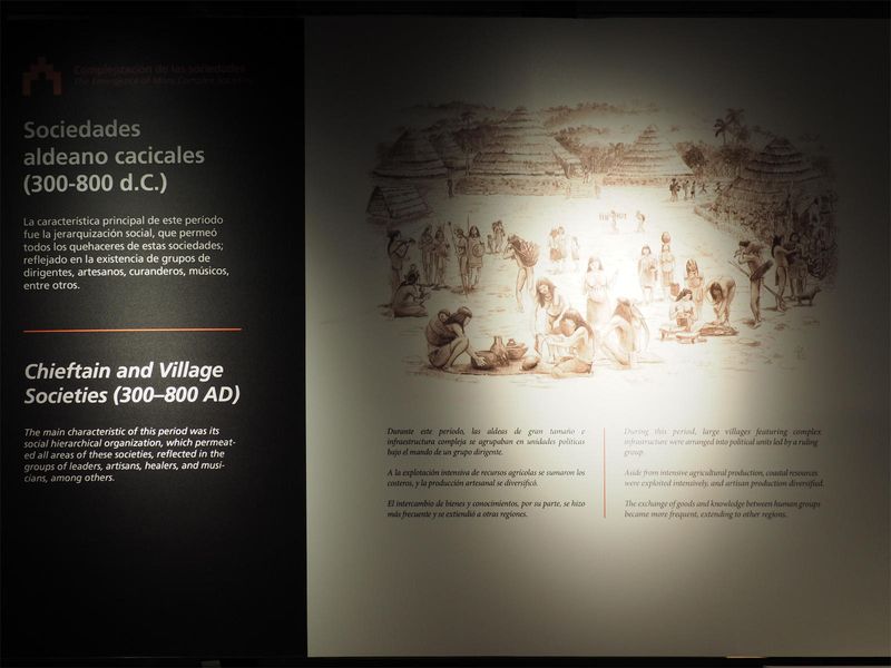 In the Museum of Pre-Columbian Gold
