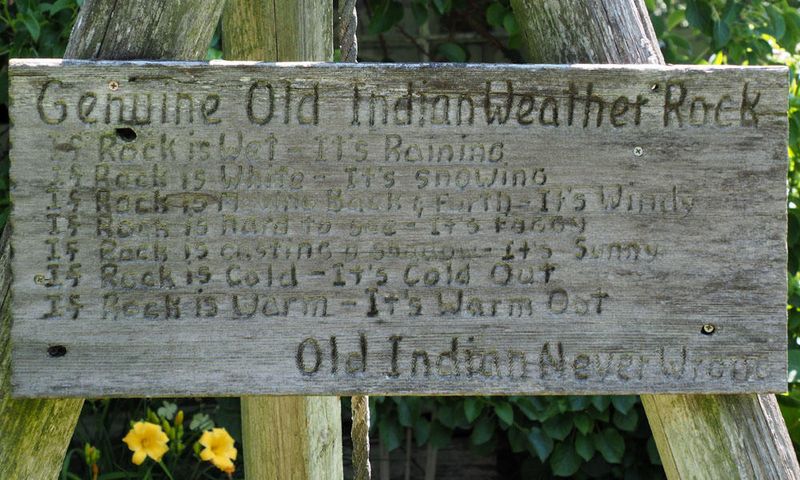 Old Indian Weather rock
