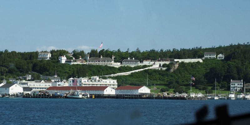 View on our way into the harbor