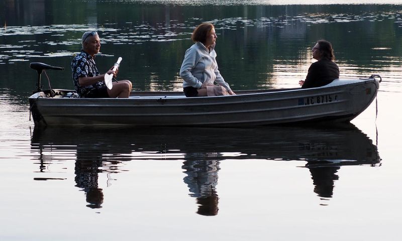 Return from the lake