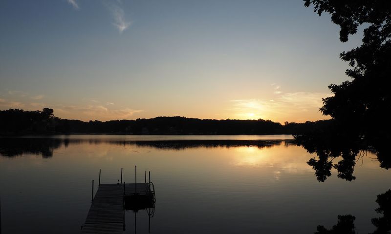 Evening on the lake