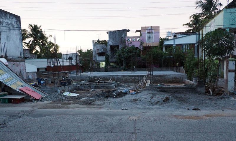Foundation in place