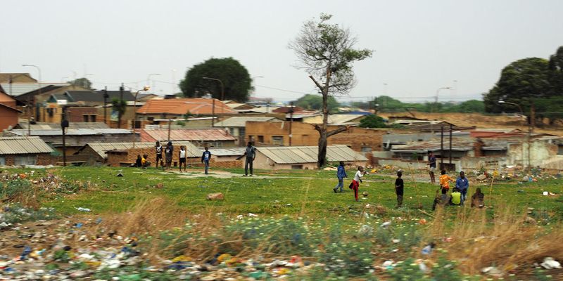 Hanging around in Soweto