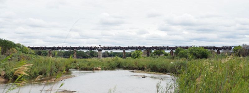 Kruger Shalati the Train on the Bridge