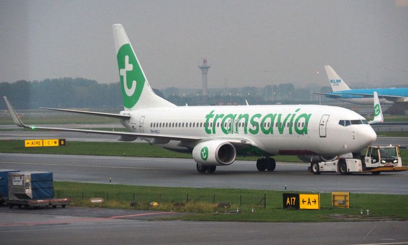 Transavia Boeing 737-800 at Schiphol