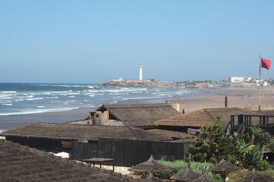 A view from La Corniche next to the Atlantic Ocean