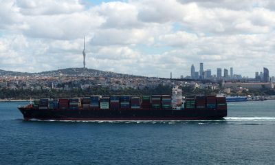 The Bosporus Strait from Topkapi Palace