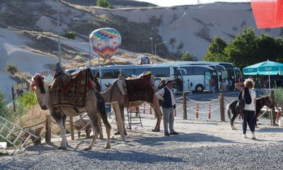 Waiting for the tourists