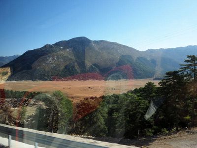 Descent from the Taurus mountains