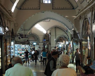 Inside the Grand Bazaar