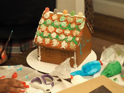 Gingerbread house