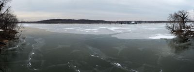 January 26th - The frozen Potomac river at Rileys Lock