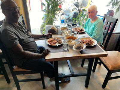 Lunch with a classmate