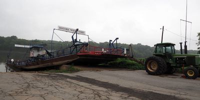 The state of Whites Ferry
