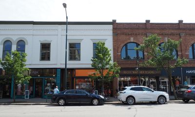 A main drag in Traverse City, MI