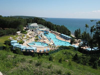 Swimming pool for the Grand Hotel