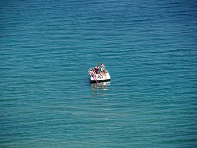 Seen from Arch Rock on Lake Huron
