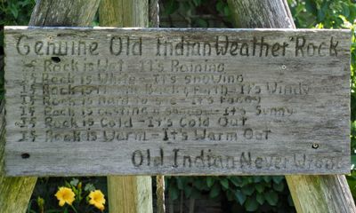 Old Indian Weather rock