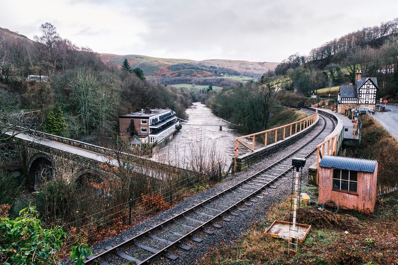 Road, rail and river..