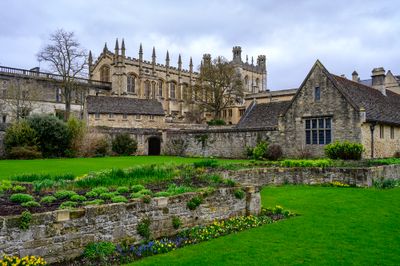 Christ Church College early Spring view