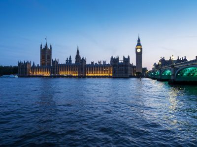 Westminster evening scene