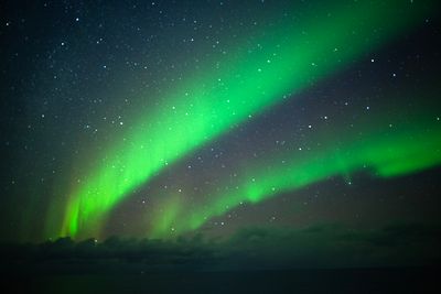 Aurora over the Norwegian Sea