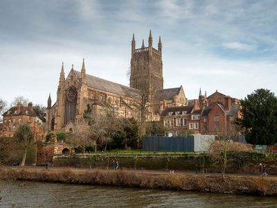 Cathedral from River Severn 