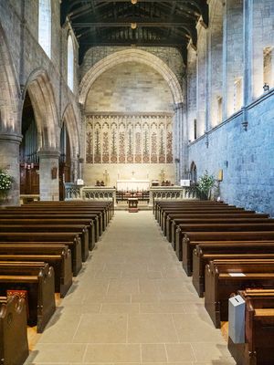 Priory church nave