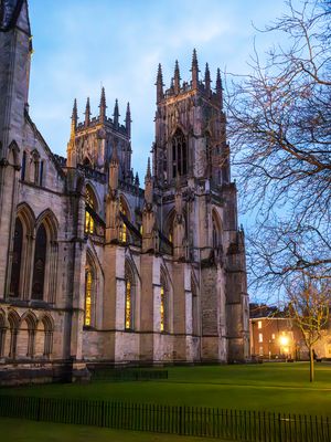 York Minster - west towers