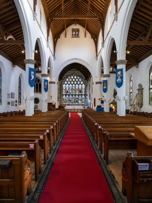 Wareham Priory Church of Lady St. Mary - interior