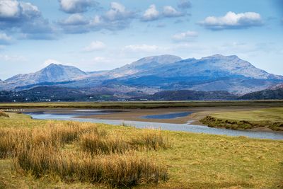 Moelwyns from Dwyryd Estuary