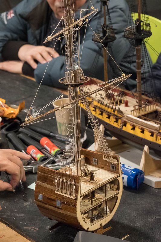 Gunnar Skrutvolls gjennomsnittsmodell (om det er et begrep som kan brukes) av den spanske galleon San Fransisco