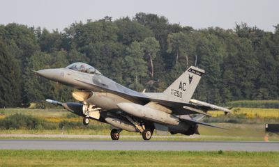 F-16C Two land