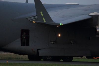C-17 door open