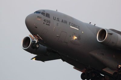 C-17 take-off