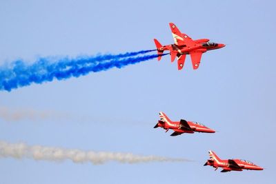 RAF Red Arrows four