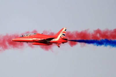 RAF Red Arrows red & blue
