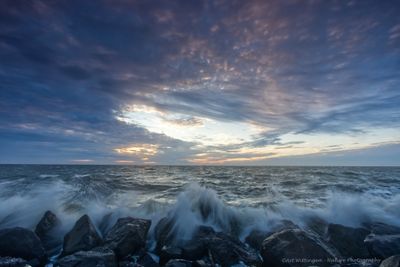 Waddensea at sunrise